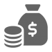 money, bag, coin, investment